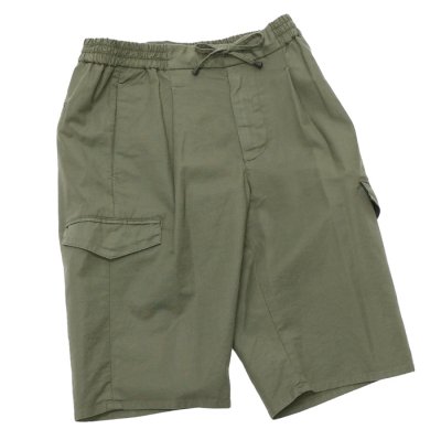 画像3: 『OUTLET』giabsarchivio(ジャブスアルキヴィオ)TIZIANO SHORTS(ティッツィアーノショーツ)COTTON GROSGRAIN STRETCH/Greyish Green(グレイッシュグリーン)
