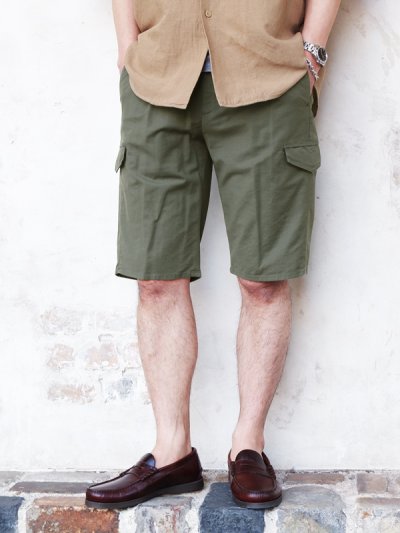 画像9: 『OUTLET』giabsarchivio(ジャブスアルキヴィオ)TIZIANO SHORTS(ティッツィアーノショーツ)COTTON GROSGRAIN STRETCH/Greyish Green(グレイッシュグリーン)