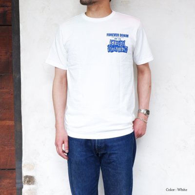 画像5: STUDIO D'ARTISAN（ステュディオ・ダ・ルチザン）USAコットンプリントＴシャツ / Navy（ネイビー）※Sサイズのみ
