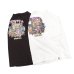 画像1: STUDIO D'ARTISAN（ステュディオ・ダ・ルチザン）ベリアルクリッパーUSAコットンプリントＴシャツ/ White（ホワイト）・Black（ブラック） (1)