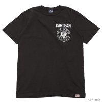 STUDIO D'ARTISAN（ステュディオ・ダ・ルチザン）USAコットンプリントＴシャツ / Black（ブラック）