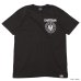 画像1: STUDIO D'ARTISAN（ステュディオ・ダ・ルチザン）USAコットンプリントＴシャツ / Black（ブラック） (1)