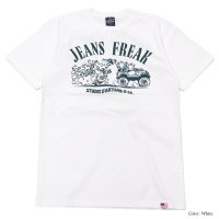 STUDIO D'ARTISAN（ステュディオ・ダ・ルチザン）USAコットンプリントＴシャツ/ White（ホワイト）