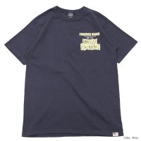 STUDIO D'ARTISAN（ステュディオ・ダ・ルチザン）USAコットンプリントＴシャツ / Navy（ネイビー）