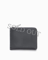 Whitehouse Cox（ホワイトハウスコックス）S3068 Slim Zip Wallet（スリムジップウォレット）/Black（ブラック）