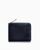 Whitehouse Cox（ホワイトハウスコックス）S3068 Slim Zip Wallet（スリムジップウォレット）/Navy（ネイビー）