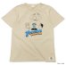 画像1: free rage（フリーレイジ）リサイクルコットンプリントTee"GUM"/ Sand（サンド） (1)