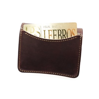 画像5: WILD SWANS（ワイルドスワンズ）Palm（パーム）コンパクトウォレット/#8ダークバーガンディ"シェルコードバン"×ナチュラル"サドルプルアップ"