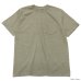 画像6: Good On（グッドオン）Organic Short Sleeve Pocket Tee（オーガニックショートスリーブポケットTシャツ）/Natural（ナチュラル）・Brown（ブラウン）・Green（グリーン）