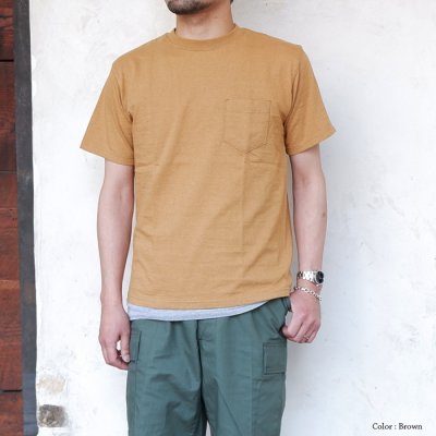 画像12: Good On(グッドオン)Organic Short Sleeve Pocket Tee(オーガニックショートスリーブポケットTシャツ)/ Natural(ナチュラル)・Brown(ブラウン)・Green(グリーン)