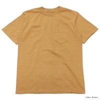 Good On（グッドオン）Organic Short Sleeve Pocket Tee（オーガニックショートスリーブポケットTシャツ）/ Brown（ブラウン）※Mサイズのみ