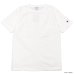 画像2: Champion（チャンピオン）T1011 US T-Shirt（ティーテンイレブンUSショートスリーブTシャツ）/White（ホワイト）・Black（ブラック）Made in USA (2)