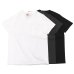 画像1: Goodwear（グッドウェア）Short Sleeve V-Neck Pocket Tee（ショートスリーブVネックポケット付Tシャツ）/White（ホワイト）・Used Black（ユーズドブラック）・Black（ブラック） (1)