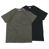 Goodwear（グッドウェア）Short Sleeve Crew Neck Pocket Tee（ショートスリーブクルーネックポケット付Tシャツ）/Used Black（ユーズドブラック）・Black（ブラック）