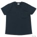 画像2: Goodwear（グッドウェア）Short Sleeve V-Neck Pocket Tee（ショートスリーブVネックポケット付Tシャツ）/Navy（ネイビー）・Charcoal（チャコールグレー） (2)