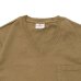 画像6: Goodwear（グッドウェア）Short Sleeve V-Neck Pocket Tee（ショートスリーブVネックポケット付Tシャツ）/Coyote（コヨーテ）・O.D（オリーブドラブ）