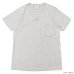 画像4: Goodwear（グッドウェア）Short Sleeve V-Neck Pocket Tee（ショートスリーブVネックポケット付Tシャツ）/Natural（ナチュラル）・Oxford（オックスフォードグレー）