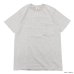 画像4: Goodwear（グッドウェア）Short Sleeve Crew Neck Pocket Tee（ショートスリーブクルーネックポケット付Tシャツ）/ White（ホワイト）・Oxford（オックスフォードグレー）
