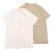 画像1: Goodwear（グッドウェア）Short Sleeve Crew Neck Pocket Tee（ショートスリーブクルーネックポケット付Tシャツ）/Natural（ナチュラル）・Greyish Beige（グレイッシュベージュ） (1)