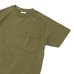 画像7: Goodwear（グッドウェア）Short Sleeve Crew Neck Pocket Tee（ショートスリーブクルーネックポケット付Tシャツ）/Greyish Brown（グレイッシュブラウン）・New Olive（ニューオリーブ）