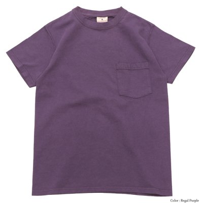 画像2: Goodwear（グッドウェア）Short Sleeve Crew Neck Pocket Tee（ショートスリーブクルーネックポケット付Tシャツ）/Regal Purple（リーガルパープル）・Charcoal（チャコールグレー）