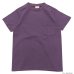 画像2: Goodwear（グッドウェア）Short Sleeve Crew Neck Pocket Tee（ショートスリーブクルーネックポケット付Tシャツ）/Regal Purple（リーガルパープル）・Charcoal（チャコールグレー） (2)