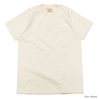 画像2: Goodwear（グッドウェア）Short Sleeve Crew Neck Pocket Tee（ショートスリーブクルーネックポケット付Tシャツ）/Natural（ナチュラル）・Greyish Beige（グレイッシュベージュ）