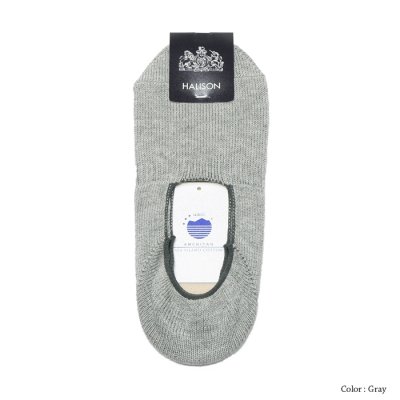 画像4: HALISON（ハリソン）アメリカンシーアイランドコットンボートソックス / 4Colors（全4色展開）※3足までメール便発送可