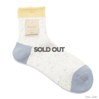 画像4: Mauna Kea（マウナケア）カラーネップ3面切替えソックス"レディース" / 3Colors（全3色展開）※3足までメール便発送可