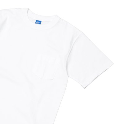 画像7: Good On（グッドオン）Short Sleeve Crew Neck Pocket Tee（ショートスリーブクルーネックポケット付きTシャツ）"Washed" / White（ホワイト）・Metal Grey（メタルグレー）
