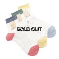 Mauna Kea（マウナケア）カラーネップ3面切替えソックス"レディース" / 3Colors（全3色展開）※3足までメール便発送可