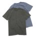 画像1: Good On（グッドオン）Short Sleeve Crew Neck Pocket Tee（ショートスリーブクルーネックポケット付きTシャツ）"Pigment Dye"/Navy（ネイビー）・Black（ブラック） (1)