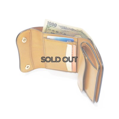 画像7: WILD SWANS（ワイルドスワンズ）ENO（イーノ）ミニ3つ折りウォレット"フルグレインブライドル"/London Colour（ロンドンカラー）