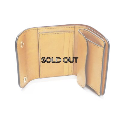 画像5: WILD SWANS（ワイルドスワンズ）ENO（イーノ）ミニ3つ折りウォレット"フルグレインブライドル"/London Colour（ロンドンカラー）