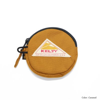 画像3: KELTY（ケルティ）CIRCLE COIN CASE2（サークルコインケース2）/Mustard（マスタード）・Caramel（キャラメル）※メール便発送可※