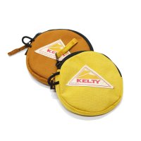 KELTY（ケルティ）CIRCLE COIN CASE2（サークルコインケース2）/Mustard（マスタード）・Caramel（キャラメル）※メール便発送可※