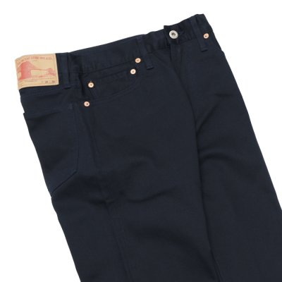 画像5: F.O.B FACTORY（エフオービーファクトリー）PIQUE 5POCKET PANTS（ピケ5ポケットパンツ）"Highcount Pique" / Navy（ネイビー）【裾上げ無料】