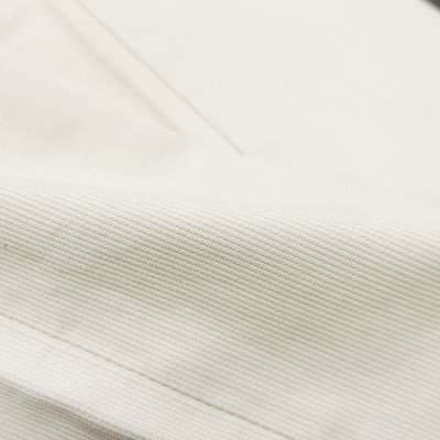 画像7: F.O.B FACTORY（エフオービーファクトリー）PIQUE 5POCKET PANTS（ピケ5ポケットパンツ）"Highcount Pique" / Ivory（アイボリー）【裾上げ無料】