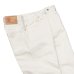 画像5: F.O.B FACTORY（エフオービーファクトリー）PIQUE 5POCKET PANTS（ピケ5ポケットパンツ）Highcount Pique/Ivory（アイボリー）【裾上げ無料】