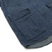 画像6: F.O.B FACTORY（エフオービーファクトリー）DENIM FATIGUE SHORT SLEEVE SHIRT（デニムファティーグショートスリーブシャツ）8oz Military Denim/Blue（ブルー）