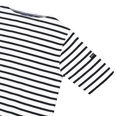 画像4: SAINT JAMES（セントジェームス）PIRIAC（ピリアック）/NEIGE×NOIR（ホワイト×ブラック）