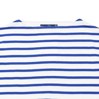 画像3: SAINT JAMES（セントジェームス）PIRIAC（ピリアック）/NEIGE×GITANE（ホワイト×コバルトブルー）