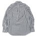 画像2: INDIVIDUALIZED SHIRTS（インディビジュアライズドシャツ）Standard Fit B.D. Shirt（スタンダードフィットボタンダウンシャツ）"BIG GINGHAM CHECK"/Black（ブラック） (2)