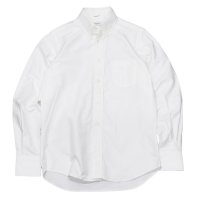 INDIVIDUALIZED SHIRTS（インディビジュアライズドシャツ）Standard Fit B.D. Shirt（スタンダードフィットボタンダウンシャツ）"REGATTA OXFORD"/White（ホワイト）