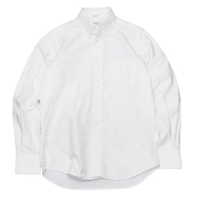 画像1: INDIVIDUALIZED SHIRTS（インディビジュアライズドシャツ）Standard Fit Long Sleeve B.D.Shirt（スタンダードフィットロングスリーブボタンダウンシャツ）"REGATTA OXFORD"/White（ホワイト）