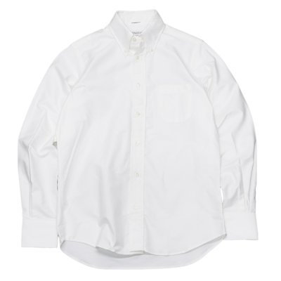 画像1: INDIVIDUALIZED SHIRTS（インディビジュアライズドシャツ）Standard Fit B.D. Shirt（スタンダードフィットボタンダウンシャツ）"REGATTA OXFORD"/White（ホワイト）