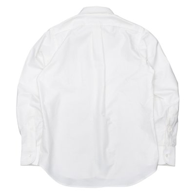 画像2: INDIVIDUALIZED SHIRTS（インディビジュアライズドシャツ）Standard Fit B.D. Shirt（スタンダードフィットボタンダウンシャツ）"REGATTA OXFORD"/White（ホワイト）