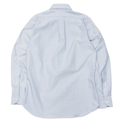 画像2: INDIVIDUALIZED SHIRTS（インディビジュアライズドシャツ）Standard Fit Long Sleeve B.D.Shirt（スタンダードフィットロングスリーブボタンダウンシャツ）"REGATTA OXFORD"/Blue（ブルー）
