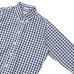 画像4: INDIVIDUALIZED SHIRTS（インディビジュアライズドシャツ）Standard Fit Long Sleeve B.D.Shirt（スタンダードフィットロングスリーブボタンダウンシャツ）"BIG GINGHAM CHECK"/Navy（ネイビー）