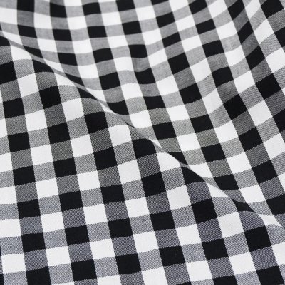 画像6: INDIVIDUALIZED SHIRTS(インディビジュアライズドシャツ)Standard Fit B.D. Shirt(スタンダードフィットボタンダウンシャツ)"BIG GINGHAM CHECK" / Black(ブラック)